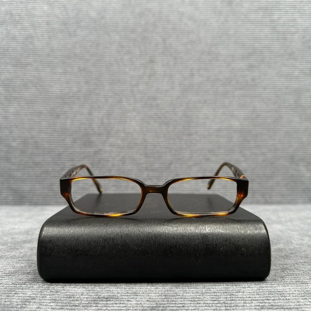 Chanel 3075-B c.502 Tortoise Crystal CC Logo Eyeglasses Frames Italy 51-17-135